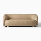 Laurent Leather Sofa (76&quot;&ndash;96&quot;)