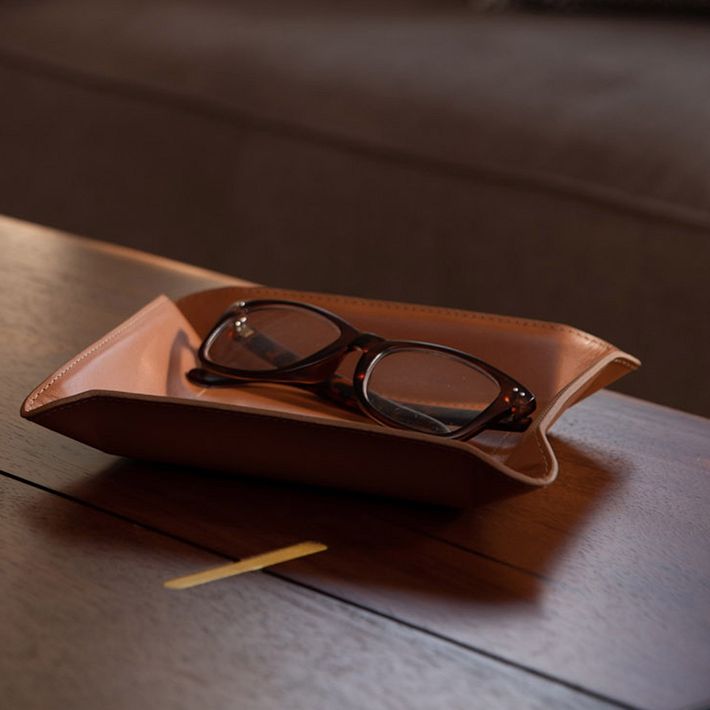 Leather Catchall Tray