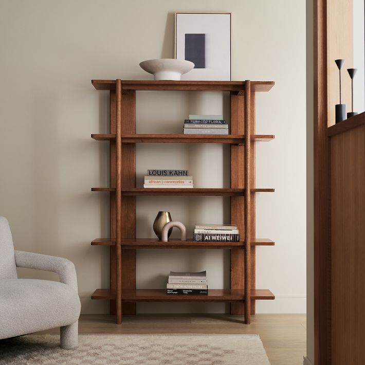 Otto Solid Wood Bookshelf (33