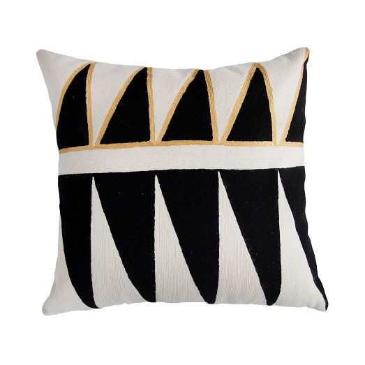 Leah Singh Tribeca Moon Pillow Cover | West Elm