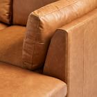 Marin Leather 3-Piece Ottoman Sectional (114&quot;)