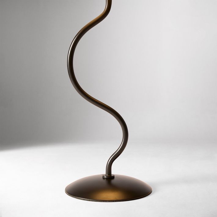 【おしゃれ】WEST ELM Zigzag Table ランプ Zigzag Table Lamp (24