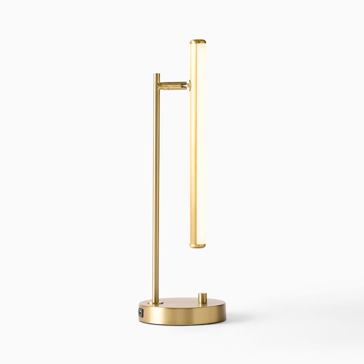 Light Rods LED USB Table Lamp | Modern Lighting | West Elm