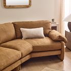 Parry Leather 2-Piece Wedge Sectional (140&quot;)