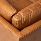Marin Leather 3-Piece Ottoman Sectional (114&quot;)
