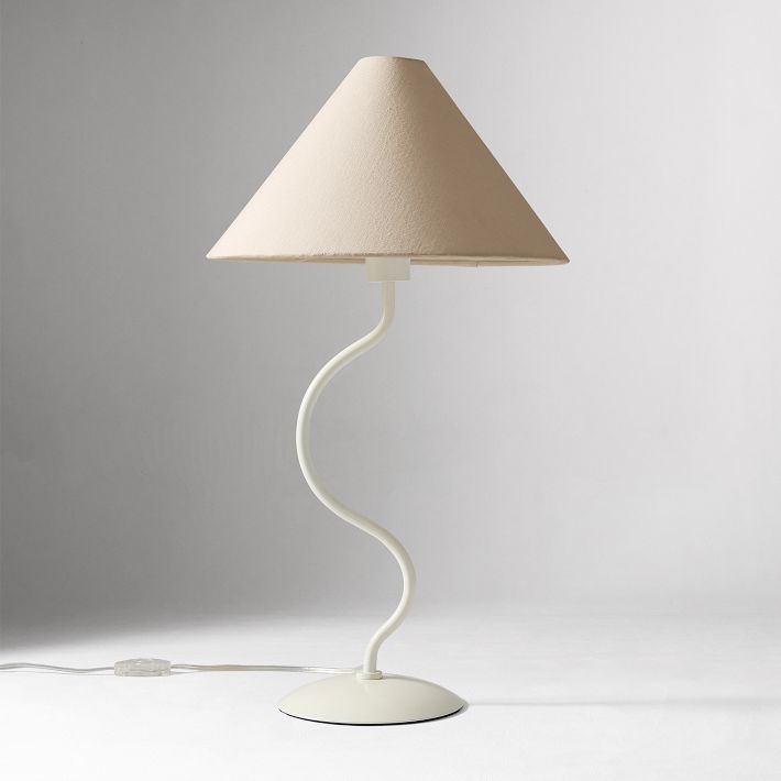 【おしゃれ】WEST ELM Zigzag Table ランプ Zigzag Table Lamp (24