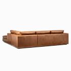 Harmony Modular Leather 4-Piece Sectional (122&quot;)