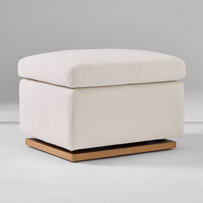 Open Box: Harmony Upholstered Gliding Ottoman