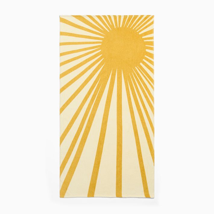 Kids Sunburst Beach Towel