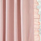 Kids Pinstripe Ruffle Curtain