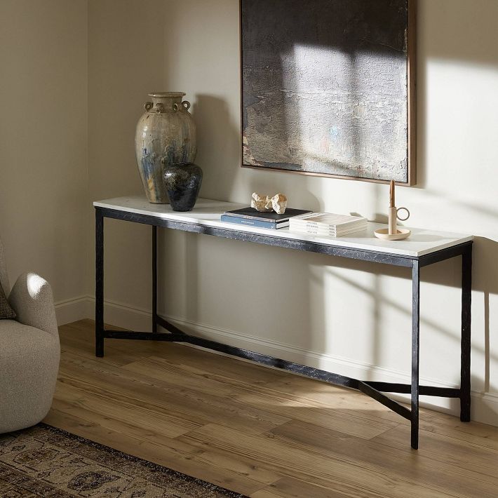 Michael Marble Console Table (78&quot;)