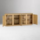 Danica Oval Shagreen Sideboard (84&quot;)