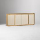 Danica Oval Shagreen Sideboard (84&quot;)