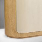 Danica Oval Shagreen Sideboard (84&quot;)