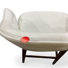 Open Box: Carlo Mid-Century Chair - Metal Legs