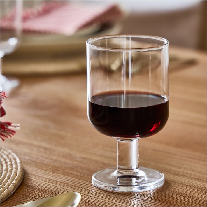 bormioli rocco hosteria stacking wine glasses (set of 6)