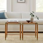 Arnet Solid Wood and Glass Bunching Coffee Tables (18&quot;&ndash;24&quot;)