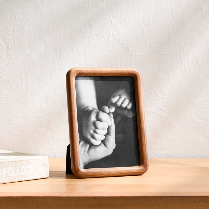 Modern Rounded Wooden Tabletop Frames