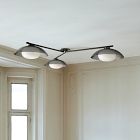 Bezel 3-Light Flush Mount (60&quot;)
