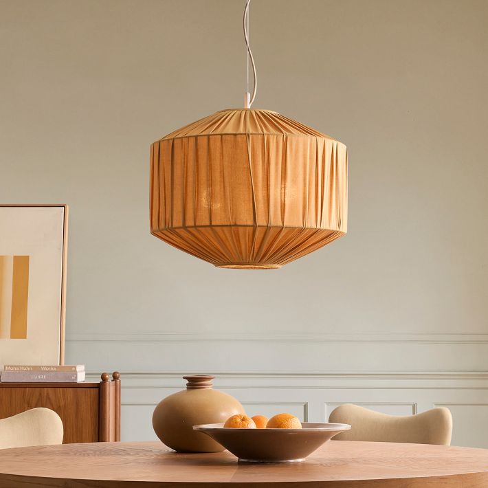 Pierce &amp; Ward Fabric Pendant (20&quot;)