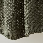 Chunky Cotton Knit Throw