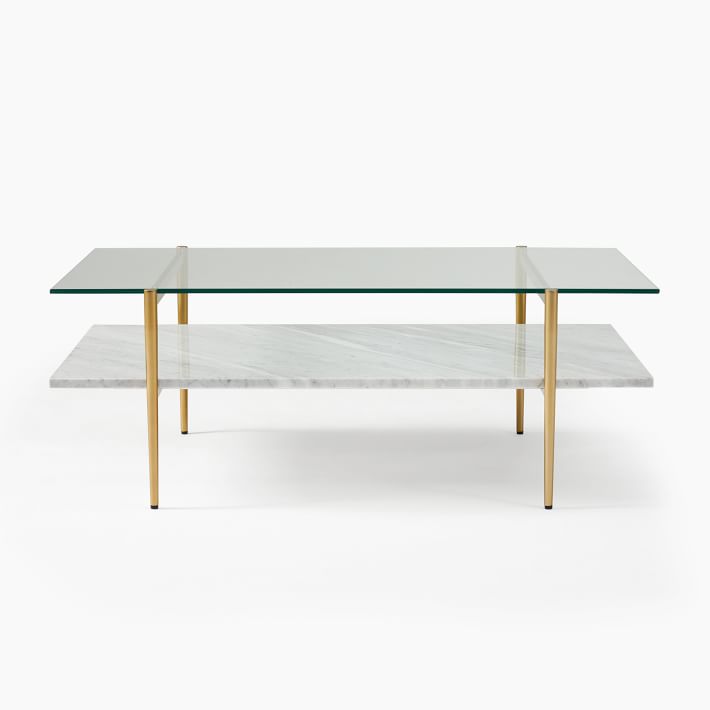 Mid-Century Art Display Coffee Table | Modern Living Room