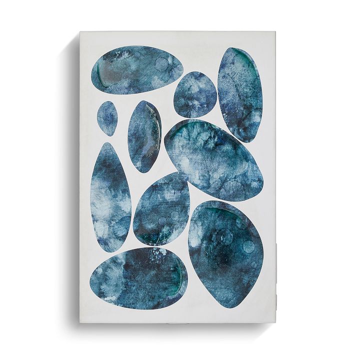 Sound Gallery Wireless Bluetooth Wall Art Speaker - River Rocks