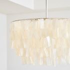 Capiz Round Chandelier (24")