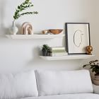 Slim Floating Wall Shelves (12&quot;&ndash;48&quot;)