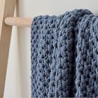 Chunky Cotton Knit Throw