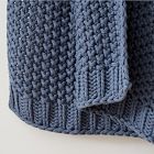 Chunky Cotton Knit Throw