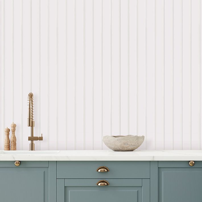 Beadboard Peel &amp; Stick Wallpaper