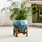 Ilya Turned Wood Planters - Clearance