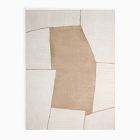 Torn Shape Wool Rug