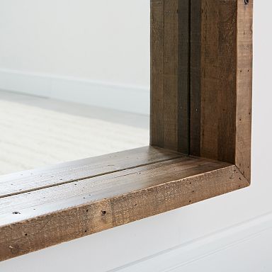 Natural Floor Mirrors | West Elm