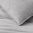 Flannel Herringbone Duvet Cover &amp; Shams