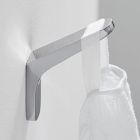 Mid-Century Contour Bathroom Hardware - Chrome
