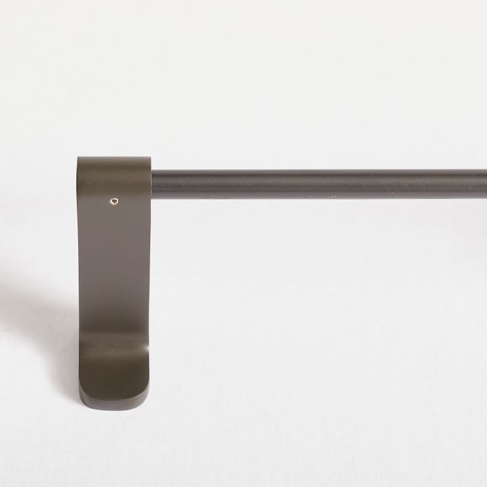 Contour Curtain Rod - Dark Bronze