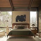 Cotton Velvet Pick Stitch Quilt &amp; Shams
