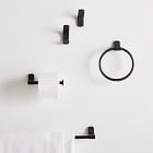 Mid-Century Contour Bathroom Hardware