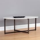 Minimal Marble &amp; Steel Coffee Table