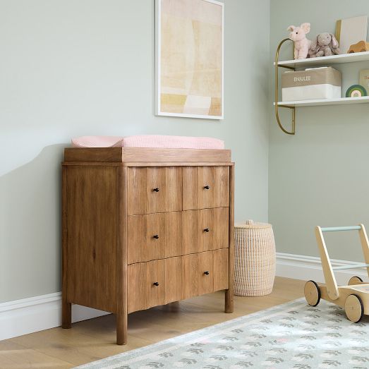 westelm チェスト　洋服タンス Mid-Century 3-Drawer Changing Table (36