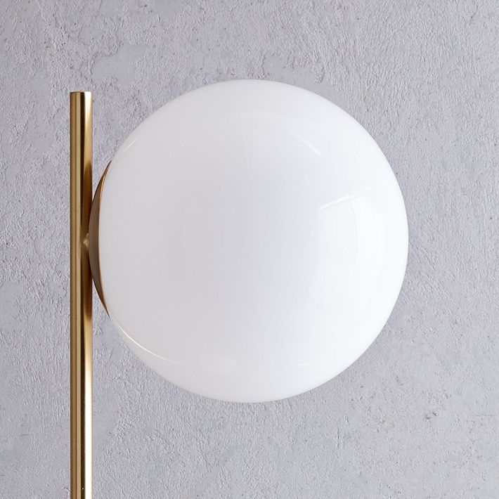 Sphere &amp; Stem Shade - Milk