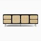 Video 1 for Ida Woven Media Console (68&quot;&ndash;80&quot;)