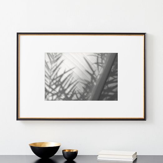 【しな】galeria マットフレーム Oversized Gallery Picture Frame - Matte Black | West Elm