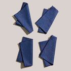 Atelier Saucier Sapphire Linen Napkin Set