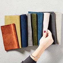 Fabric, Leather &amp; Wood Swatches