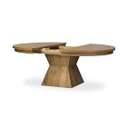 Rhoda Round Extendable Dining Table (60&quot;&ndash;80&quot;)