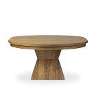 Rhoda Round Extendable Dining Table (60&quot;&ndash;80&quot;)