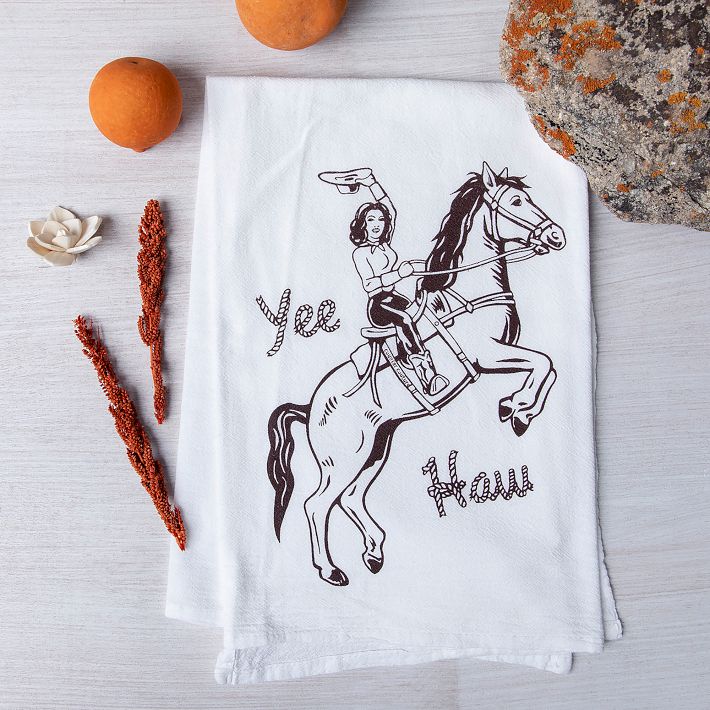 Counter Couture Cowgirl Tea Towels (Set of 2)